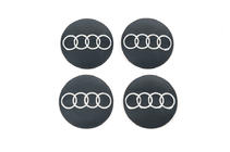 Audi Stickers voor wielnaafdoppen 65 mm (4 stuks) foto 2