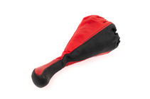 Universele pookhoes met versnellingspookknop (rood, leer) foto 1