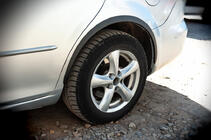 Mazda 6 2003–2008 Wielkastlijsten (SD-SW) (set van 4, zwart, ABS-kunststof) foto 4