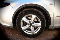 Mazda 6 2003–2008 Wielkastlijsten (SD-SW) (set van 4, zwart, ABS-kunststof) foto 1