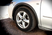 Mazda 6 2003–2008 Wielkastlijsten (SD-SW) (set van 4, zwart, ABS-kunststof) foto 5