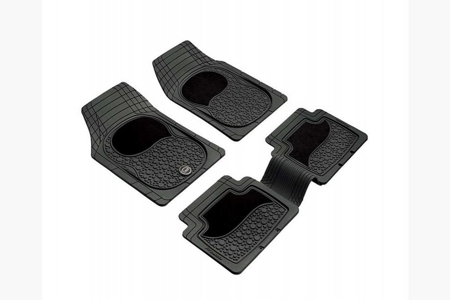 Universele rubberen vloermatten voor het interieur (set van 4 stuks, PUFI BUBBLE HB PLUS, zwart) Image