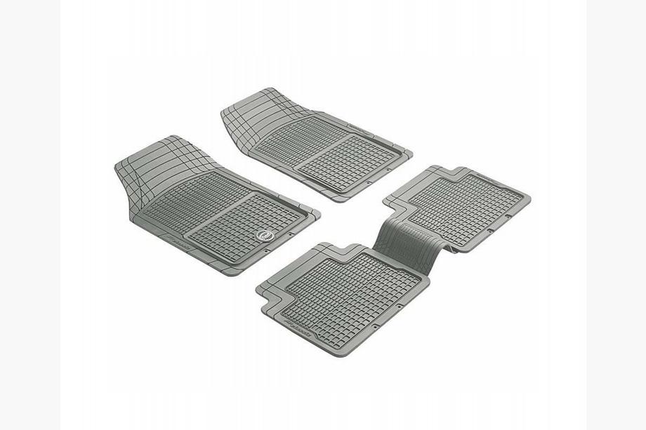 Universele rubber vloermatten voor het interieur (4 stuks, PUFI CLASSIC HB, grijs) Image