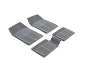 Universele rubber automatten (set van 4, PUFI SMART, grijs) foto 1