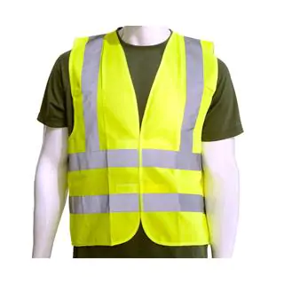 Reflecterend veiligheidsvest XL geel SH-023 SAPFIRE foto 2