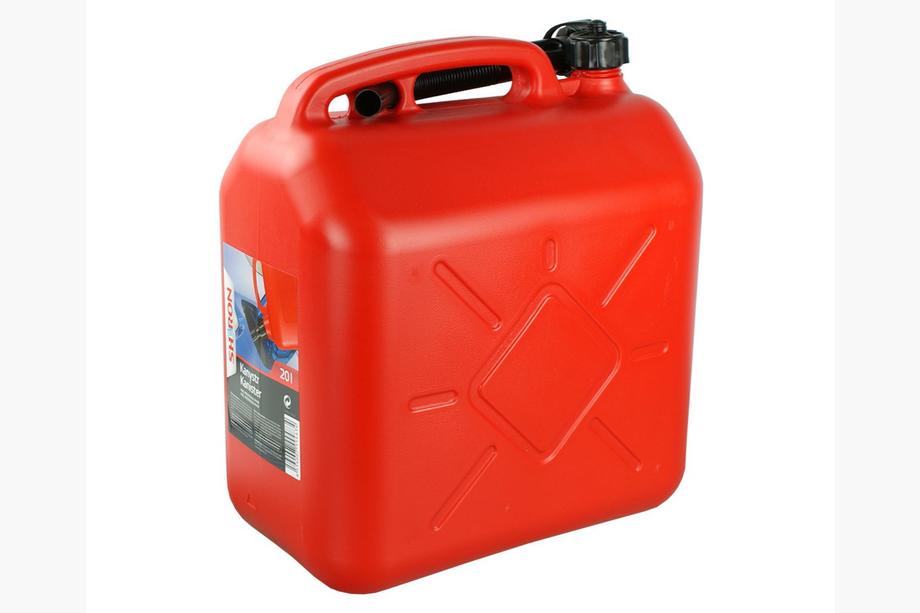 Verticale kunststof jerrycan voor ОСМ 20 l Foto 1
