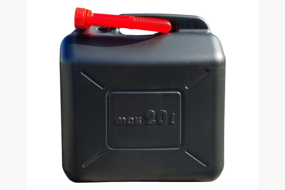 Verticale kunststof jerrycan voor ОСМ 20 l Foto 1