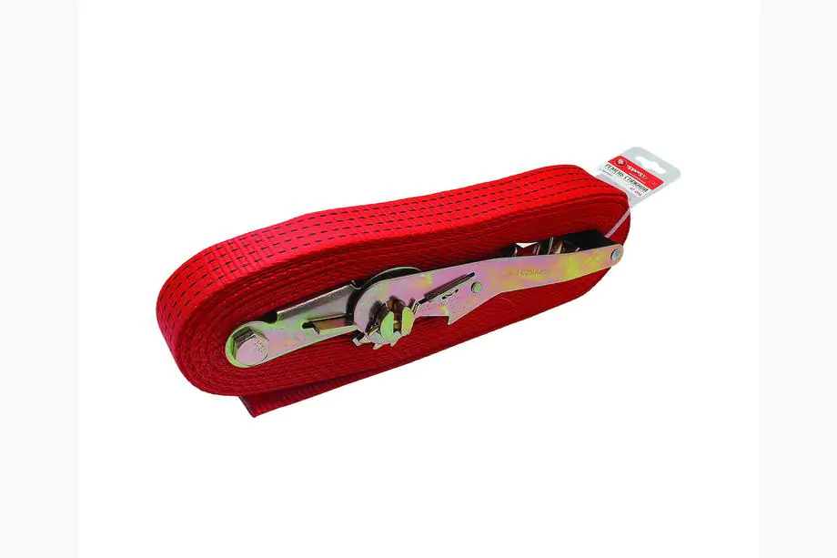Spanband met ratelmechanisme en metalen haken 4 ton 10 m RT-004 PROSWISSCAR Foto 1