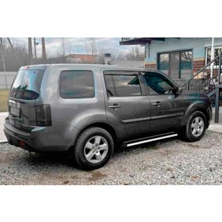 Raamdeflectoren (4 stuks, HIC) Honda Pilot 2008–2015 foto 2