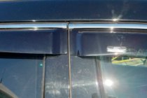 Infiniti FX 2008–2012 Raamdeflectoren met chroomstrip (set van 4, HIC) foto 3