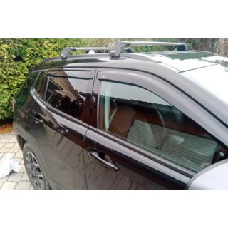 Raamdeflectoren (4 stuks, HIC) Jeep Compass 2016– foto 2