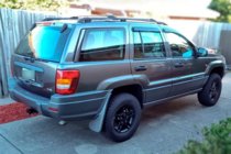 Jeep Grand Cherokee WJ 1999–2004 Raamdeflectoren (4 stuks, HIC) foto 7