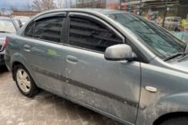 Kia Rio 2005–2011 Raamwindschermen SD (set 4 stuks, HIC) foto 1