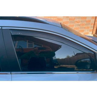 Insteek raamwindschermen (4 stuks, HIC) Kia Sportage 2015–2021 foto 1