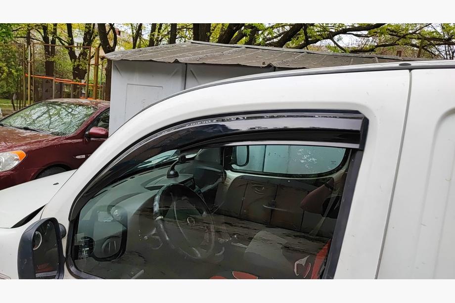 Fiat Doblo I 2001–2005 Raamwindschermen (set van 2, Sunplex Sport) Foto 1