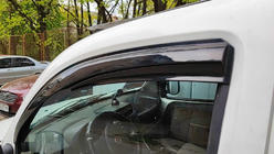 Fiat Doblo I 2005–2010 Raamwindschermen (set van 2, Sunplex Sport) foto 1