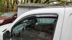 Fiat Doblo I 2005–2010 Raamwindschermen (set van 2, Sunplex Sport) foto 2