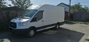 Ford Transit 2014– Raamwindschermen (set van 2, Sunplex Sport) foto 3