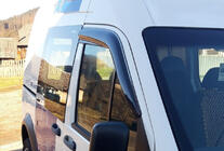 Ford Connect 2006–2009 Raamwindschermen (set van 2, Sunplex Sport) foto 2