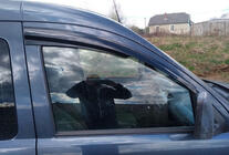 Opel Combo 2002–2012 Raamwindschermen (set van 2, Sunplex Sport) foto 1