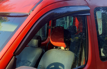 Renault Kangoo 1998–2008 Raamwindschermen (set van 2, Sunplex Sport) foto 7