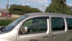 Renault Kangoo 2008–2020 Raamwindschermen (set van 2, Sunplex Sport) foto 1