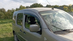 Renault Kangoo 2008–2020 Raamwindschermen (set van 2, Sunplex Sport) foto 4