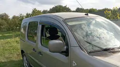 Mercedes Citan 2013–2021 Raamwindschermen (set van 2, Sunplex Sport) foto 4