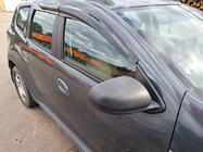 Dacia Duster 2008–2018 Raamdeflectoren (4 stuks, Sunplex Sport) foto 3