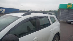 Renault Duster 2018–2024 Raamdeflectoren (4 stuks, Sunplex Sport) foto 3
