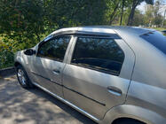 Renault Logan I 2005–2008 Raamdeflectoren (4 stuks, Sunplex Sport) foto 7