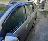 Renault Logan MCV 2013–2022 Raamdeflectoren (4 stuks, Sunplex Sport) foto 1
