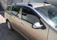 Dacia Logan MCV 2013–2020 Raamdeflectoren (4 stuks, Sunplex Sport) foto 3