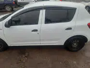 Dacia Sandero 2013–2020 Raamdeflectoren (4 stuks, Sunplex Sport) foto 2