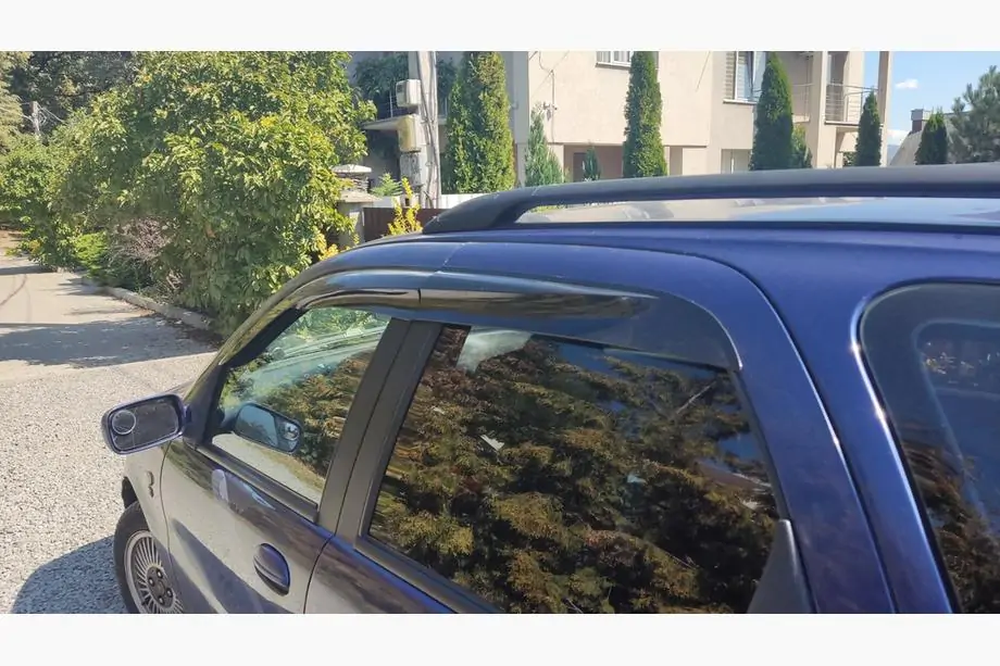 Fiat Palio 1996–2011 Raamdeflectoren (4 stuks, Sunplex Sport) Foto 4