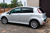 Fiat Punto Grande/EVO 2006–2018 Raamdeflectoren (4 stuks, Sunplex Sport) foto 2