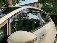 Ford Fiesta 2008–2017 Raamdeflectoren (4 stuks, Sunplex Sport) foto 9