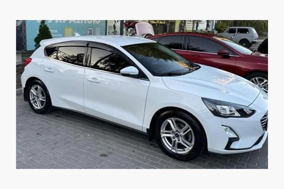 Ford Focus IV 2018– Raamloze winddeflectoren HB/SD (4 stuks, Sunplex Sport) Foto 1