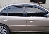 Honda Civic Sedan VII 2001–2006 Raamdeflectoren (4 stuks, Sunplex Sport) foto 1