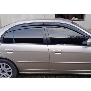 Raamdeflectoren (4 stuks, Sunplex Sport) Honda Civic Sedan VII 2001–2006 foto 1
