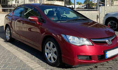 Honda Civic Sedan VIII 2006–2011 Raamdeflectoren (4 stuks, Sunplex Sport) foto 4