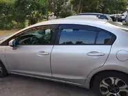 Honda Civic Sedan IX 2011–2016 Raamdeflectoren (4 stuks, Sunplex Sport) foto 4
