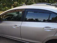 Honda Civic Sedan IX 2011–2016 Raamdeflectoren (4 stuks, Sunplex Sport) foto 2