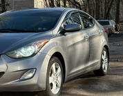 Hyundai Elantra (MD/UD) 2011–2015 Raamdeflectoren (4 stuks, Sunplex Sport) foto 1