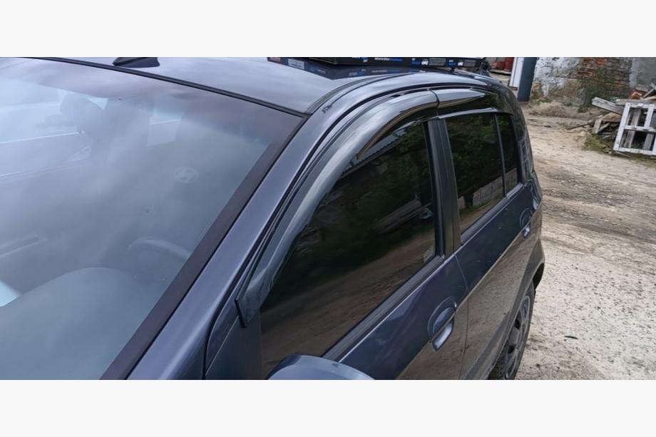 Hyundai Getz 2002– Raamdeflectoren (4 stuks, Sunplex Sport) Foto 3