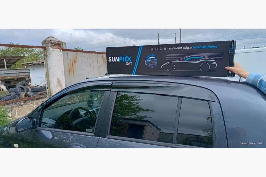 Hyundai Getz 2002– Raamdeflectoren (4 stuks, Sunplex Sport) Foto 7