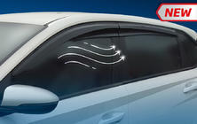 Hyundai I-20 2020– Raamdeflectoren (4 stuks, Sunplex Sport) foto 1