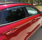 Hyundai Kona 2017–2023 Raamdeflectoren (4 stuks, Sunplex Sport) foto 13