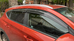 Hyundai Tucson TL 2016–2021 Raamdeflectoren (4 stuks, Sunplex Sport) foto 2