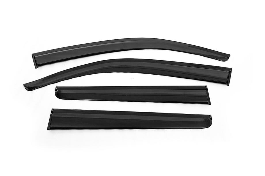 Isuzu D-Max 2011–2019 Raamdeflectoren (4 stuks, Sunplex Sport) Foto 2